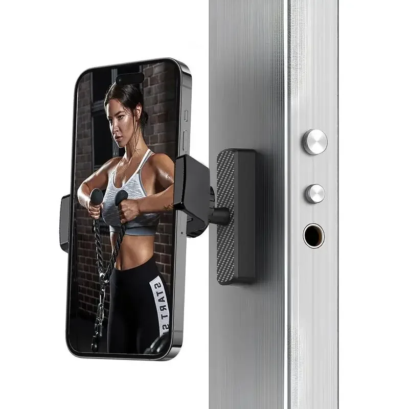 Car Phone Holder Magnetic - Magnetic Gym Phone Mount 360° Rotation