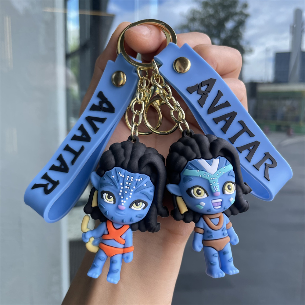 Car Accessories Xmas - Creative Avatar Jake Sully Neytiri Keychain