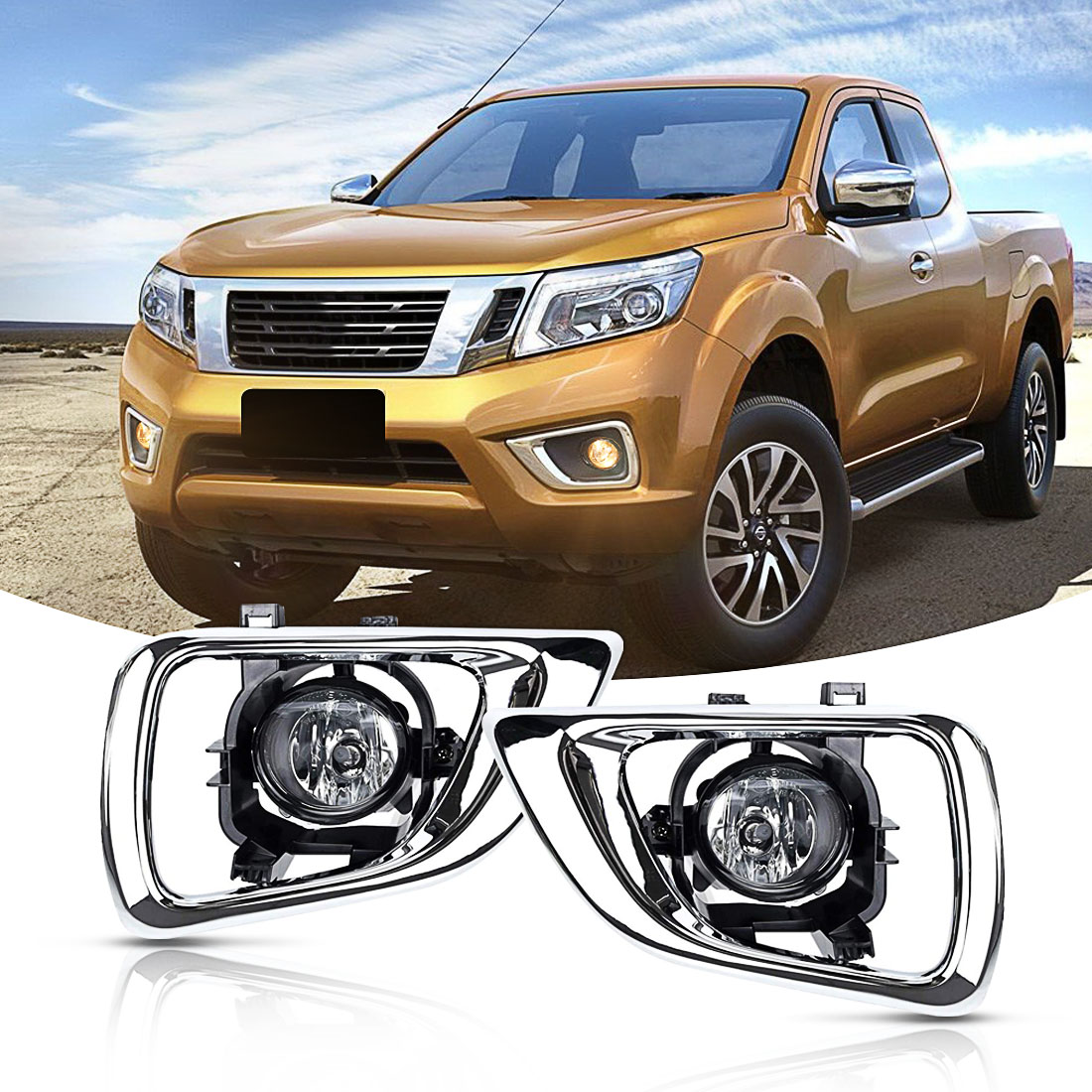 Car Accessories For Road Trip - LED Fog Light For Nissan Navara