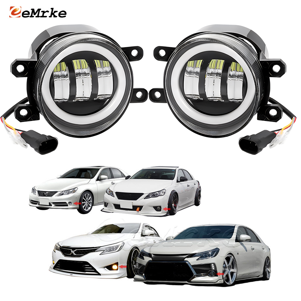Car Accessories Xcent - LED Fog Lights with Lens Car