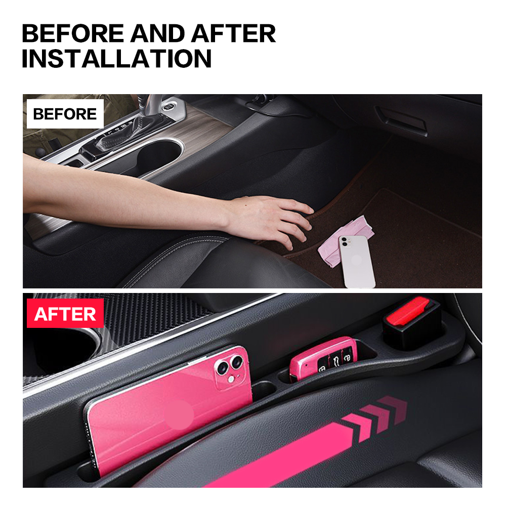 2X Car Seat Gap Filler Between - đánh giá và giá Car Accessories Xcent
