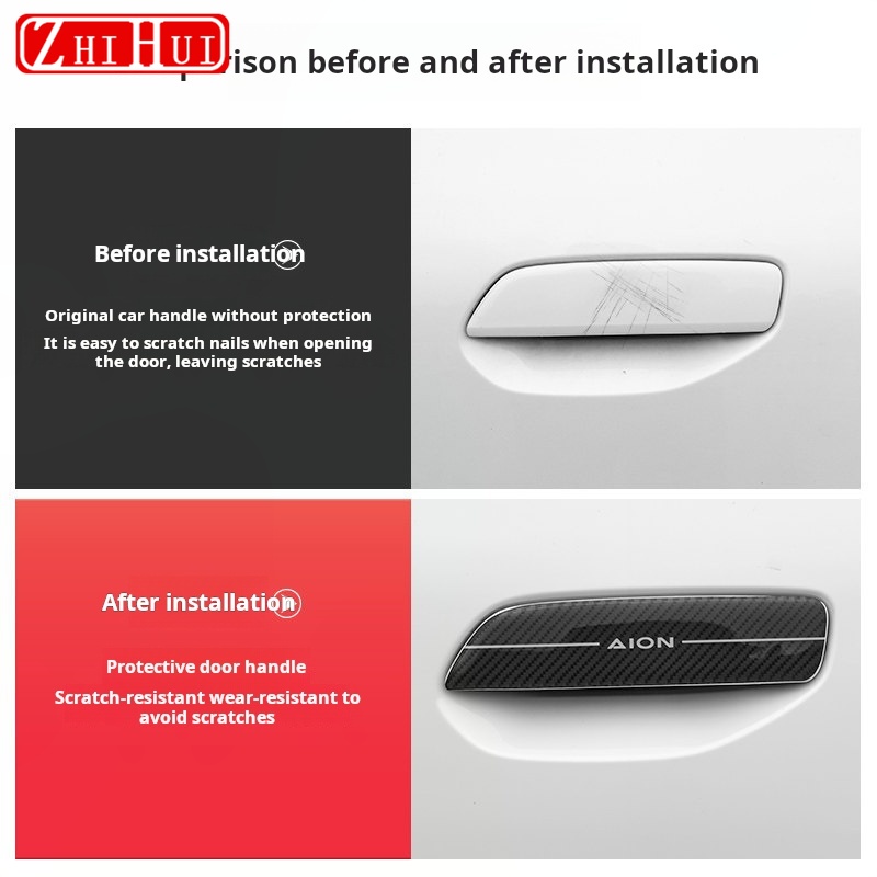 For GAC AION UT 2025 2026 Car  - đánh giá và giá Car Door Handle Protector
