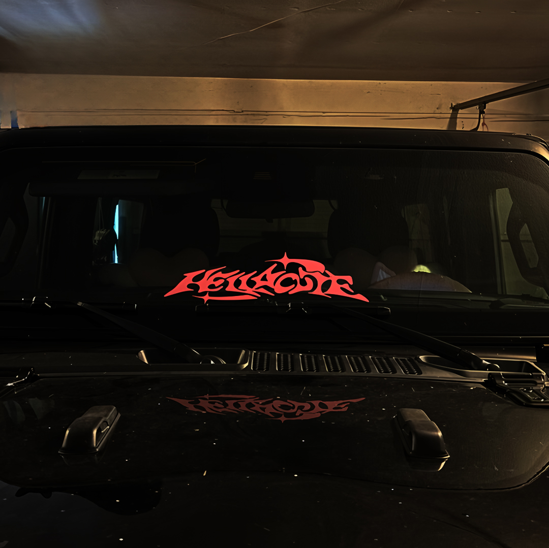 Hellacute Banner JDM Rear Wind - đánh giá và giá Car Accessories Banner