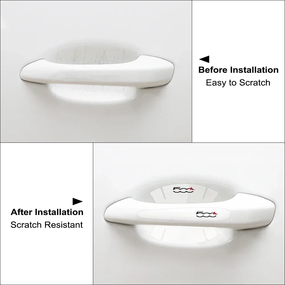 4pcs Car Door Bowl Protection  - đánh giá và giá Car Door Handle Protector
