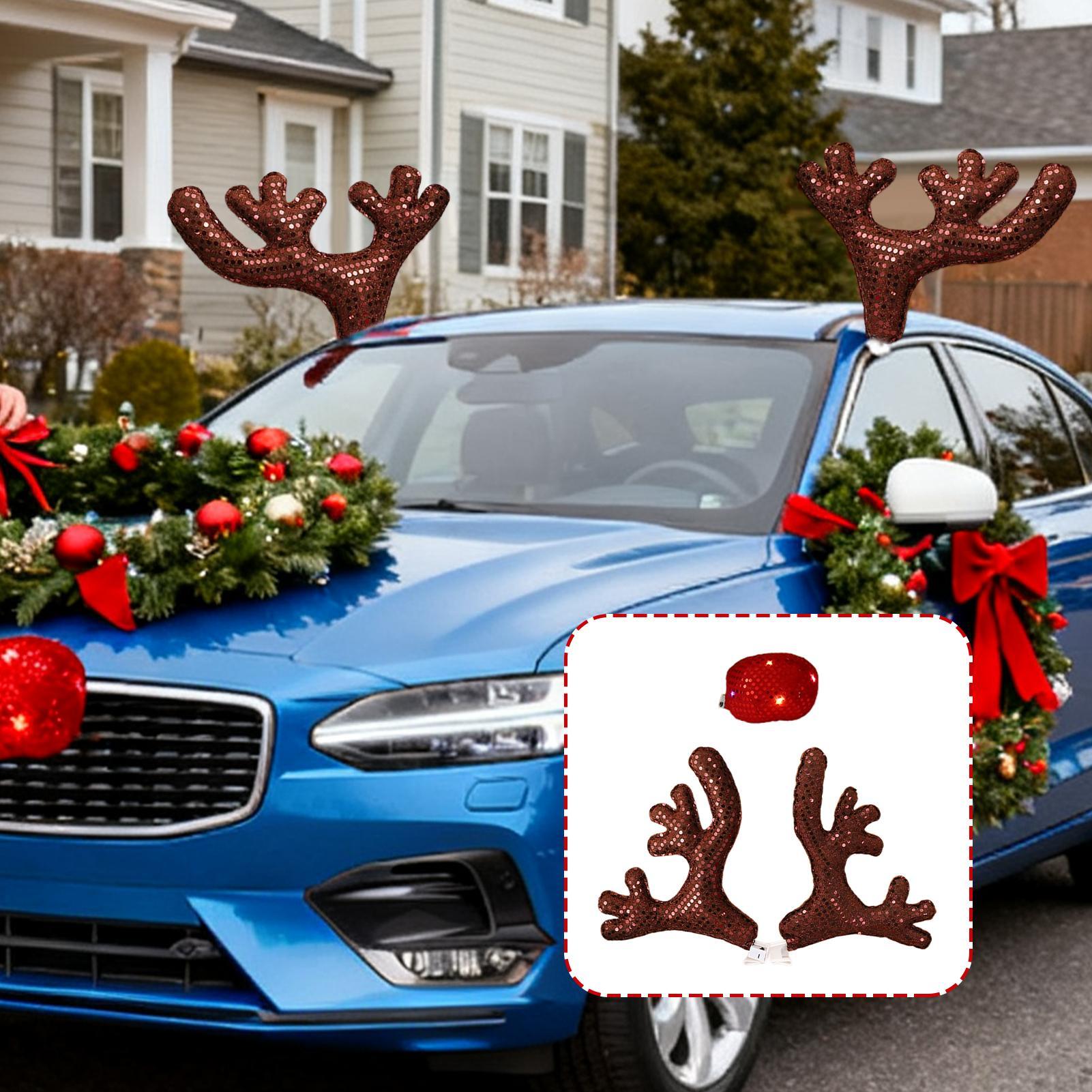 Car Christmas Decorations Cute - đánh giá và giá Car Accessories For Winter