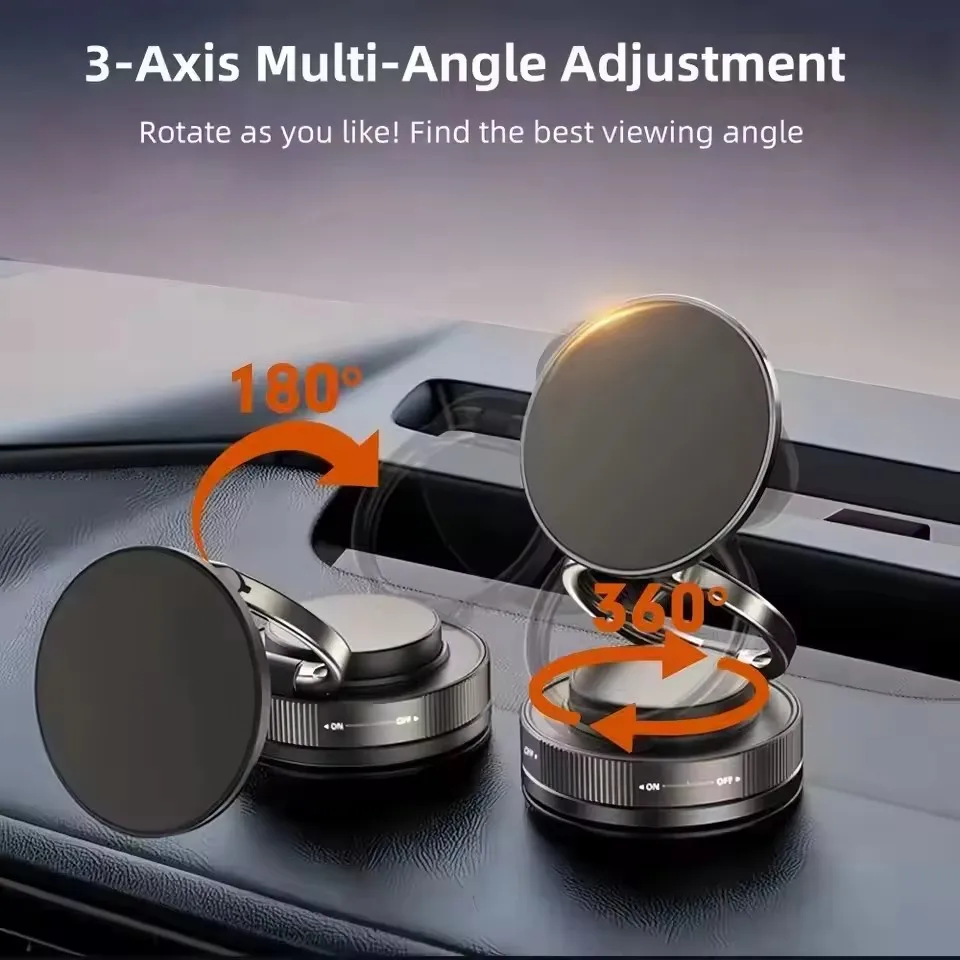 Upgraded 360°Vacuum Magnetic P - đánh giá và giá Car Phone Holder Magnetic