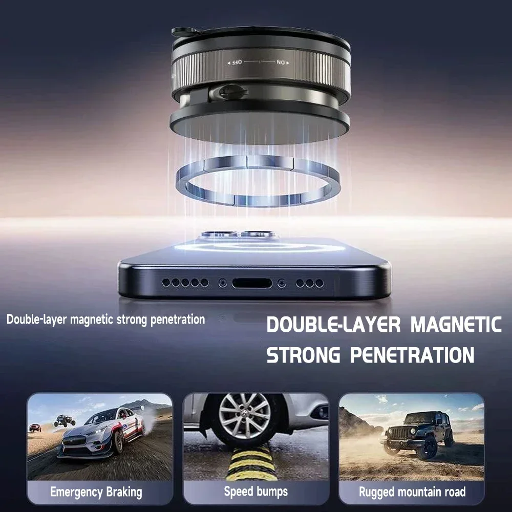 Upgraded 360°Vacuum Magnetic P - đánh giá và giá Car Phone Holder Magnetic