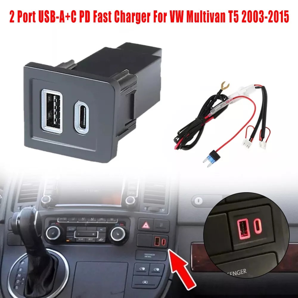 1Pcs Car Accessories USB PD+QC - đánh giá và giá Car Accessories Qc