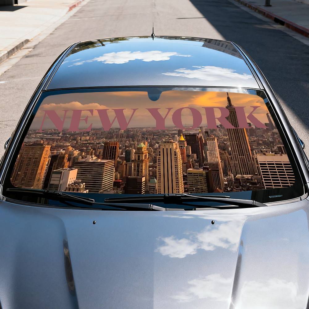 New York Aesthetic Art Car Sun - đánh giá và giá Car Accessories York
