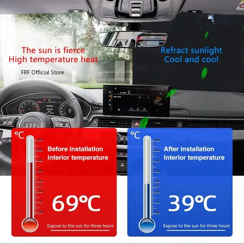 Full Coverage Sunshade For Nis - đánh giá và giá Car Accessories Xmas