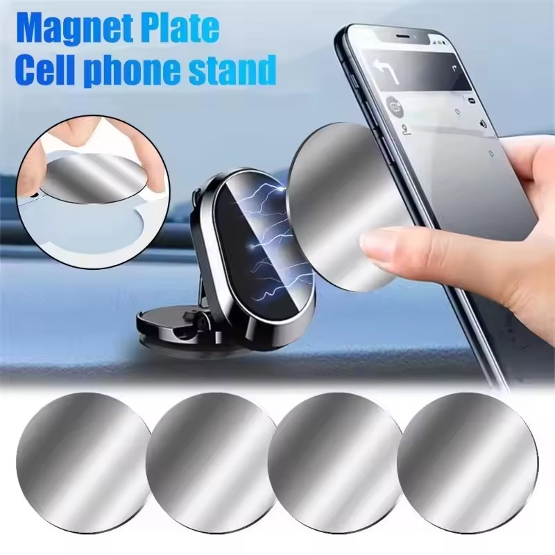 1/50Pcs Magnetic Metal Plate F - đánh giá và giá Car Phone Holder Magnetic