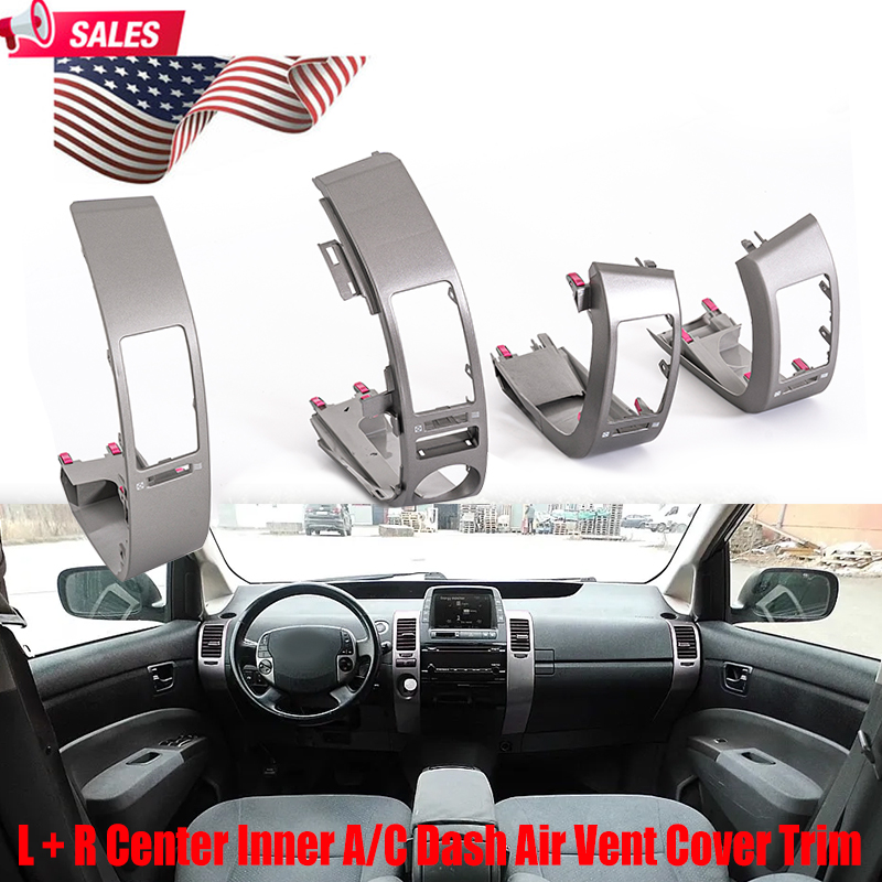 4Pcs Silver‑Gray Dashboard Air - đánh giá và giá Car Accessories For Dashboard