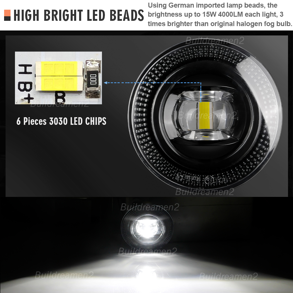 2 X 30W Car Front Bumper LED L - đánh giá và giá Car Accessories Xcent