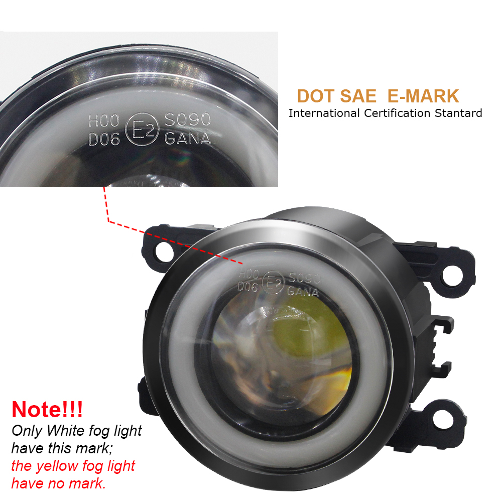 2 X Angel Eye Fog Light Daylig - đánh giá và giá Car Accessories Xcent