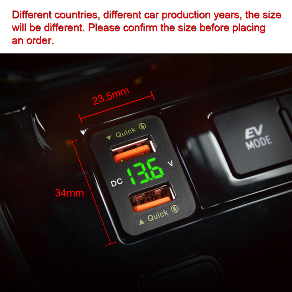 QC Car Socket Charger Power Ad - đánh giá và giá Car Accessories Qc