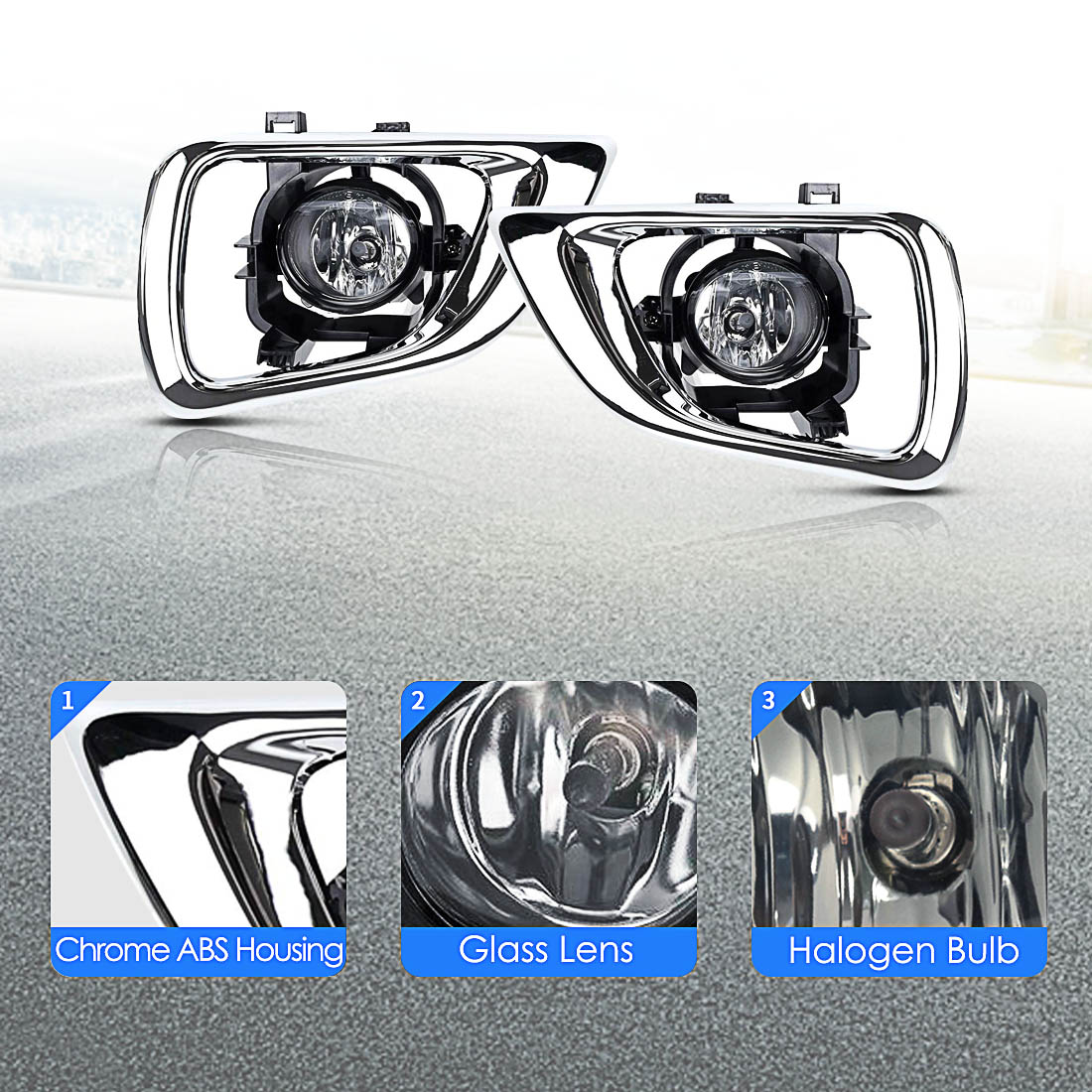 LED Fog Light For Nissan Navar - đánh giá và giá Car Accessories For Road Trip