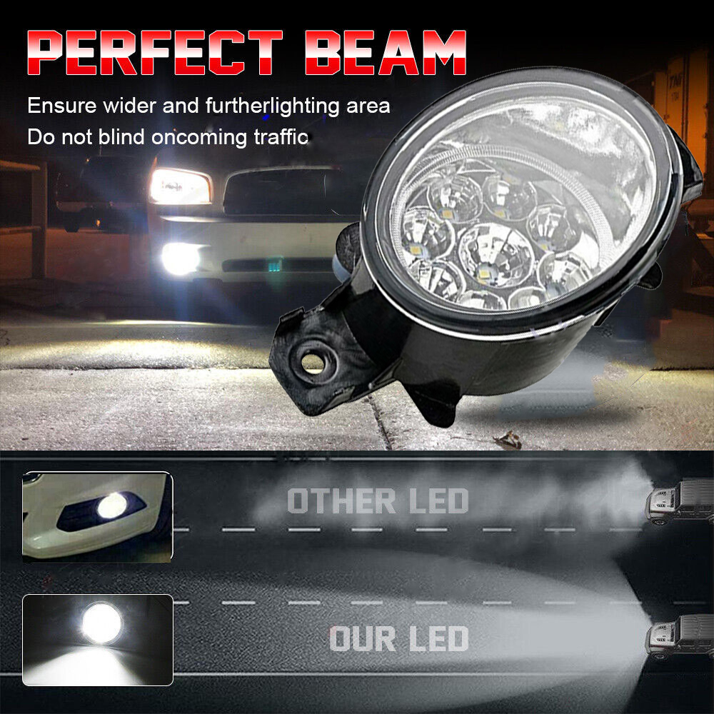 2x LED Bumper Fog Lights for N - đánh giá và giá Car Accessories Xcent