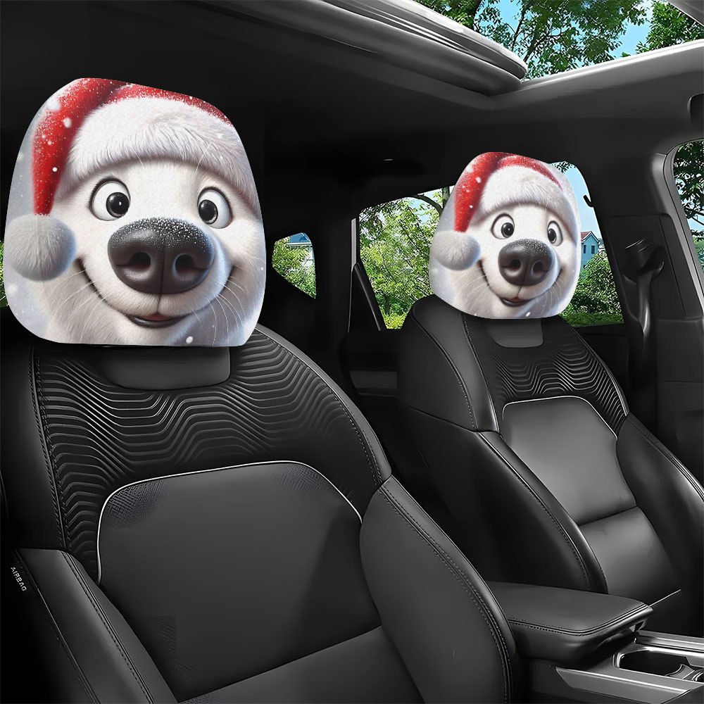 2pcs Christmas hats, cute pupp - đánh giá và giá Car Accessories Xmas