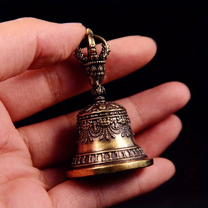 Christmas Bronze Bell Creative - đánh giá và giá Car Accessories Xmas