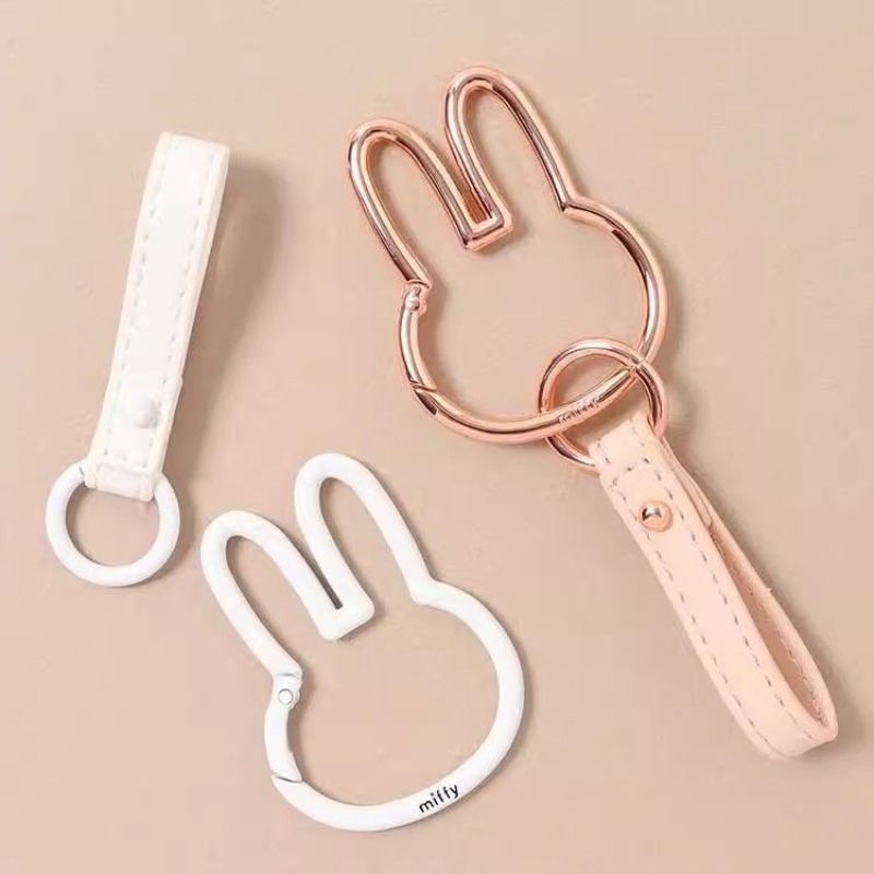 Miffy Keychain Kawaii Cartoon  - đánh giá và giá Car Accessories Xmas