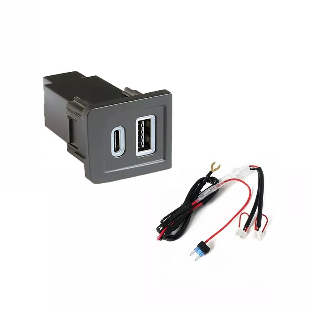 Car Power Adapter Dual USB PD  - đánh giá và giá Car Accessories Qc