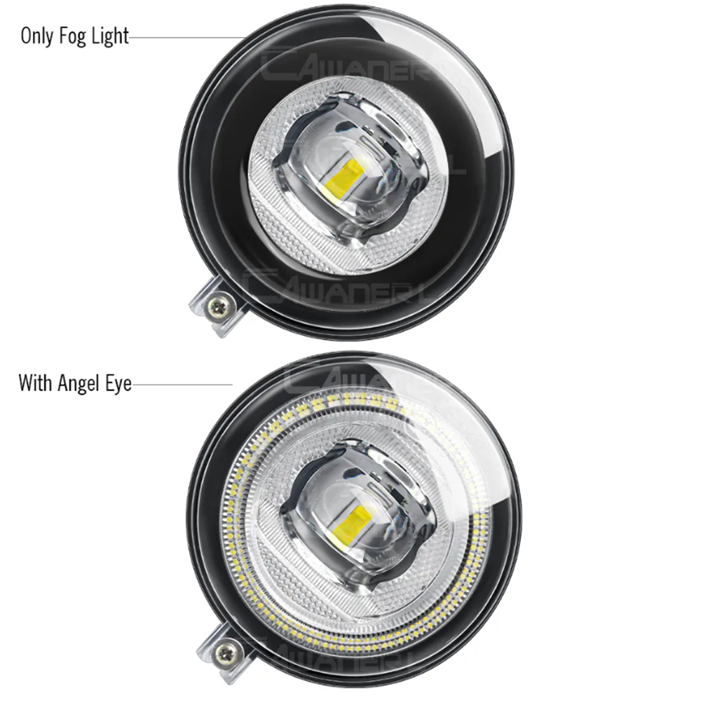 2 X 30W 6000LM LED Angel Eye F - đánh giá và giá Car Accessories Xcent