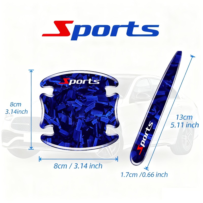 1 set carbon fiber car door wr - đánh giá và giá Car Door Handle Protector