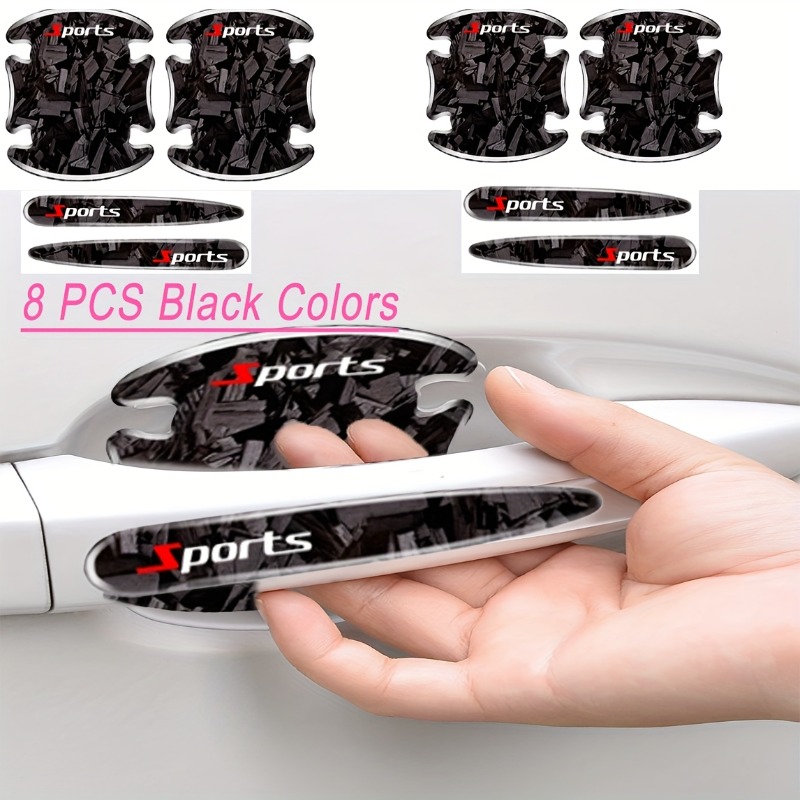 1 set carbon fiber car door wr - đánh giá và giá Car Door Handle Protector