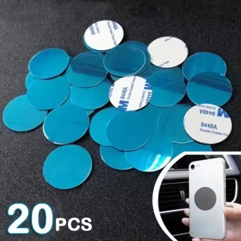 1/50Pcs Ultra Thin Metal Plate - đánh giá và giá Car Phone Holder Magnetic