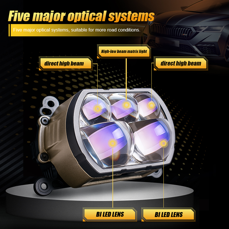 SANVI 180W PX8 Square Bi LED M - đánh giá và giá Car Accessories Low Price