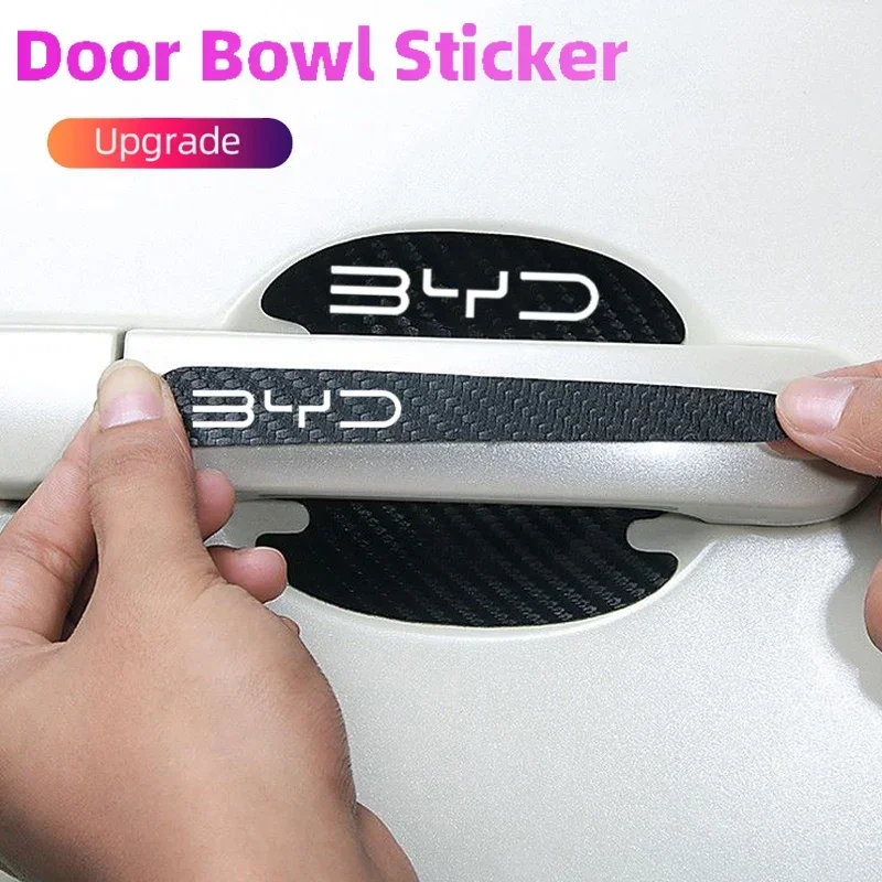 8Pcs Carbon Fiber Car Door Han - đánh giá và giá Car Door Handle Protector