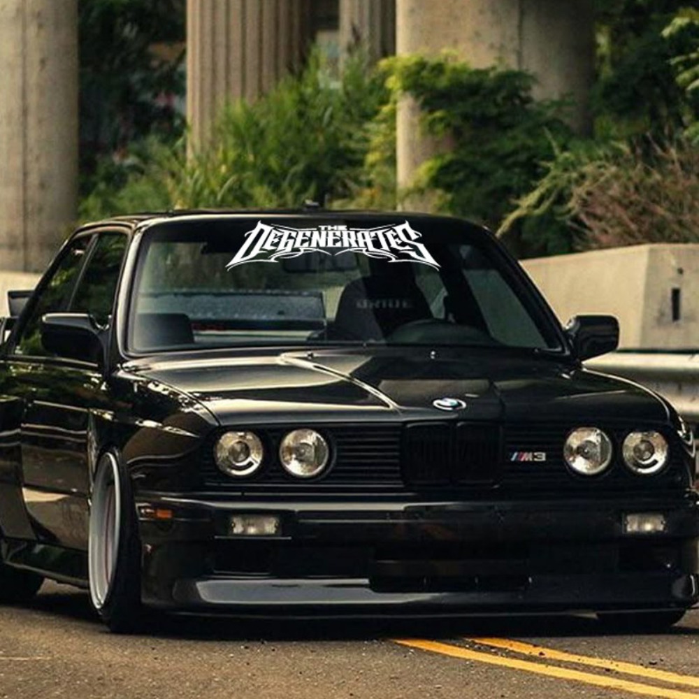 1pc THE DEGENERATES JDM Sport  - đánh giá và giá Car Accessories Banner