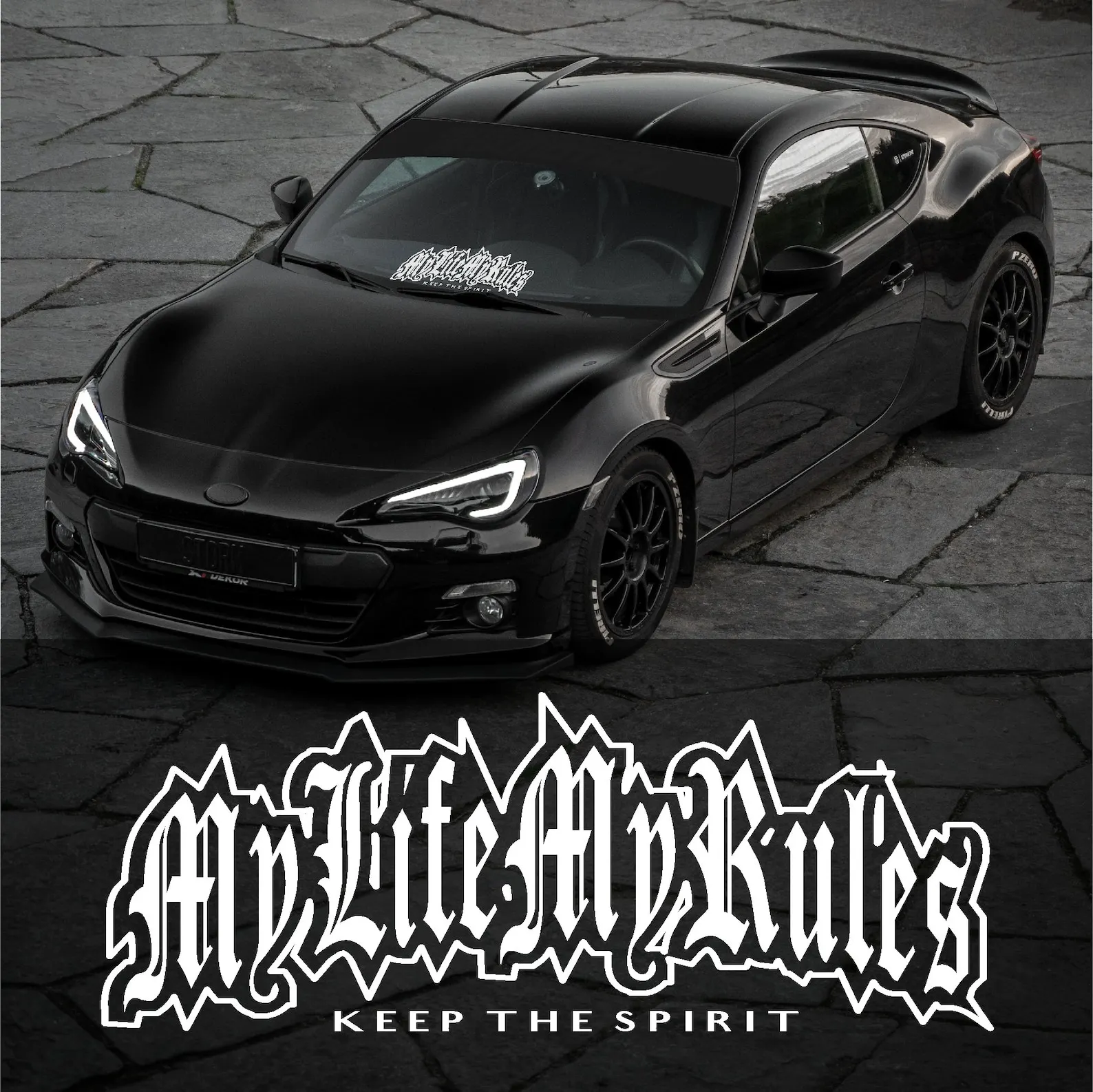 My Life My Rules Keep The Spir - đánh giá và giá Car Accessories Banner