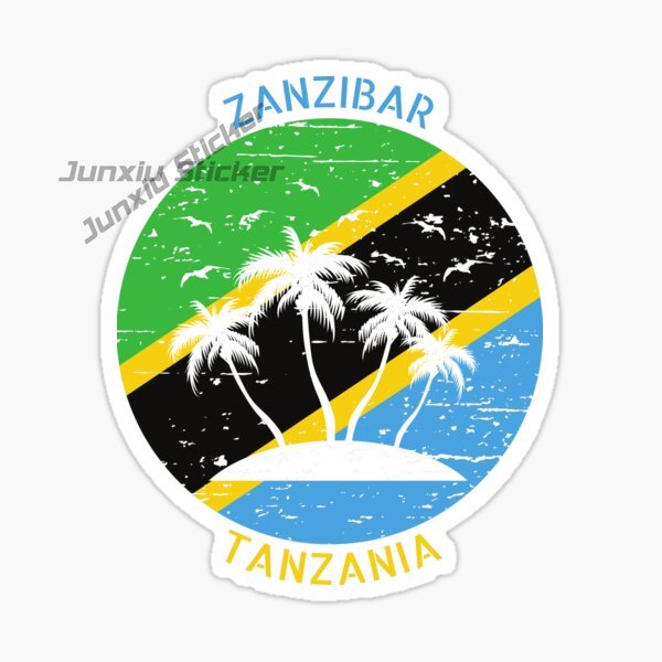TANZANIA ZANZIBAR Flag Nationa - đánh giá và giá Car Accessories Zanzibar