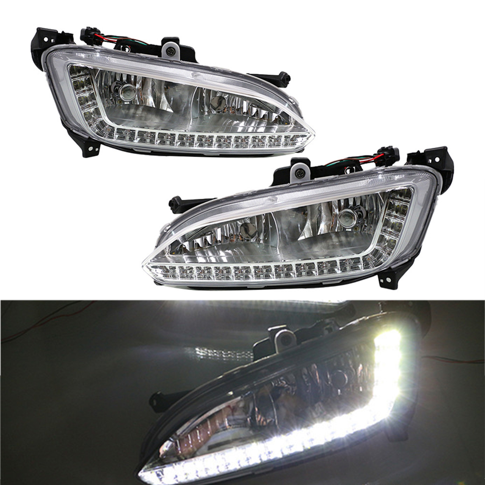 Automobile Headlamp LED DRL Fo - đánh giá và giá Car Accessories Xmas